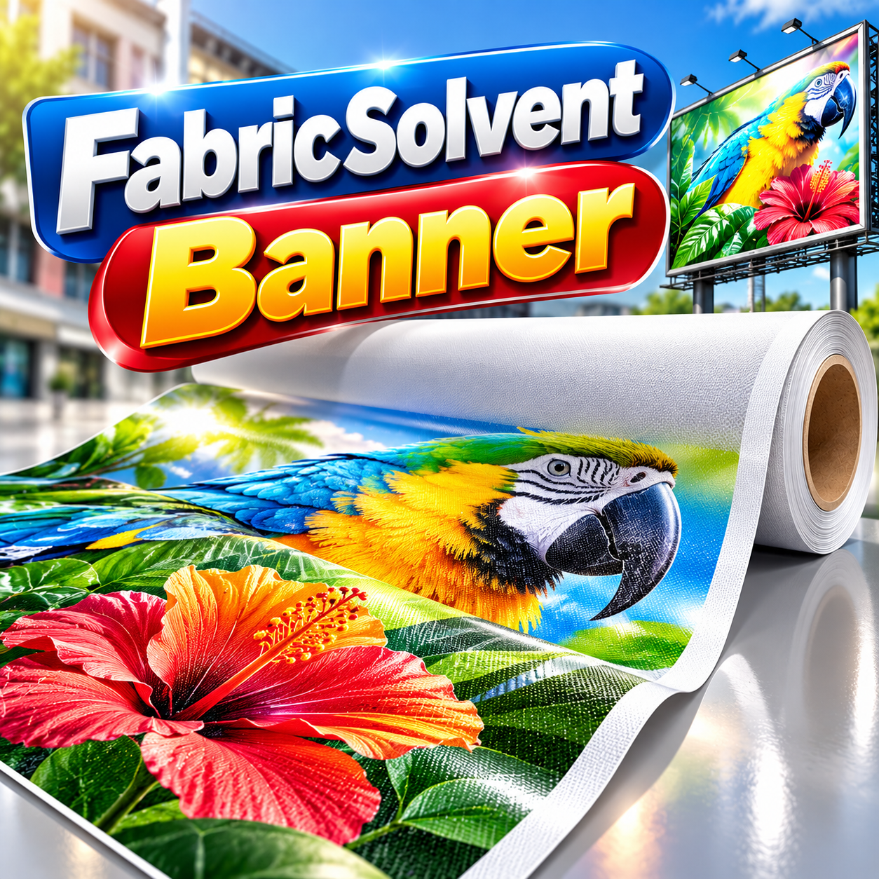 Fabric Solvent Banner